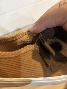 Brown And Tan Bow Sneakers